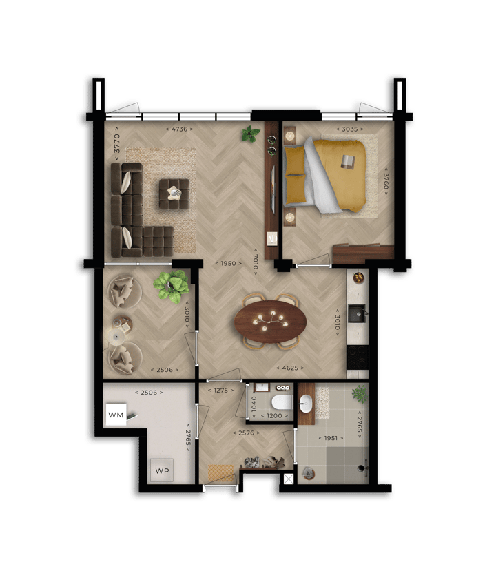 Foto van Appartement Benedenwoning