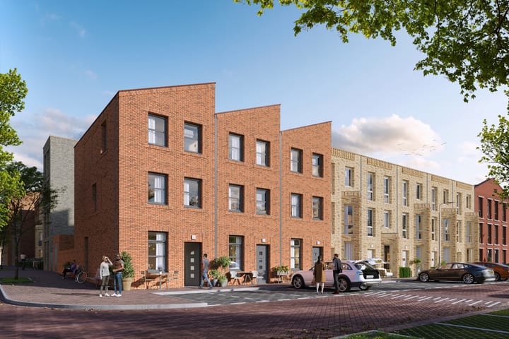 Foto van Bouwnummer 1 t/m 3 Tussenwoning
