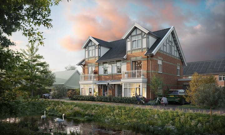 Foto van De Meesters van Vroondaal, Fase 2 - Panoramawoningen Tussenwoning