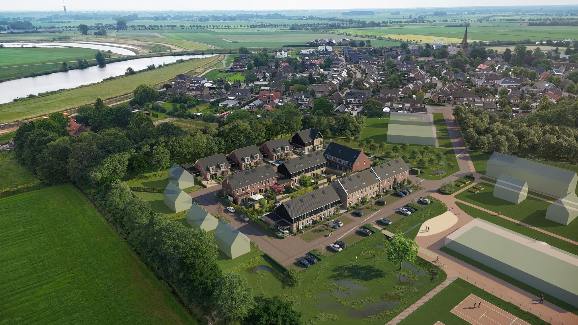 Foto van Dorpsvelden