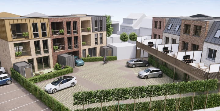 Foto van Groote Visscherij appartementen Portiekflat