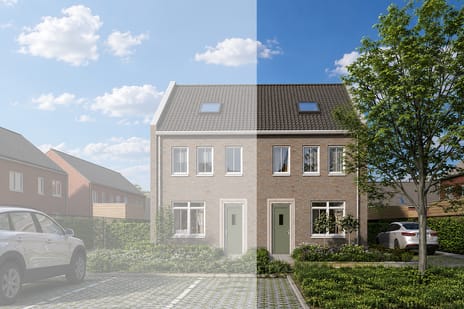 Halfvrijstaande gezinswoningen Type A3 (Bouwnr. 46)