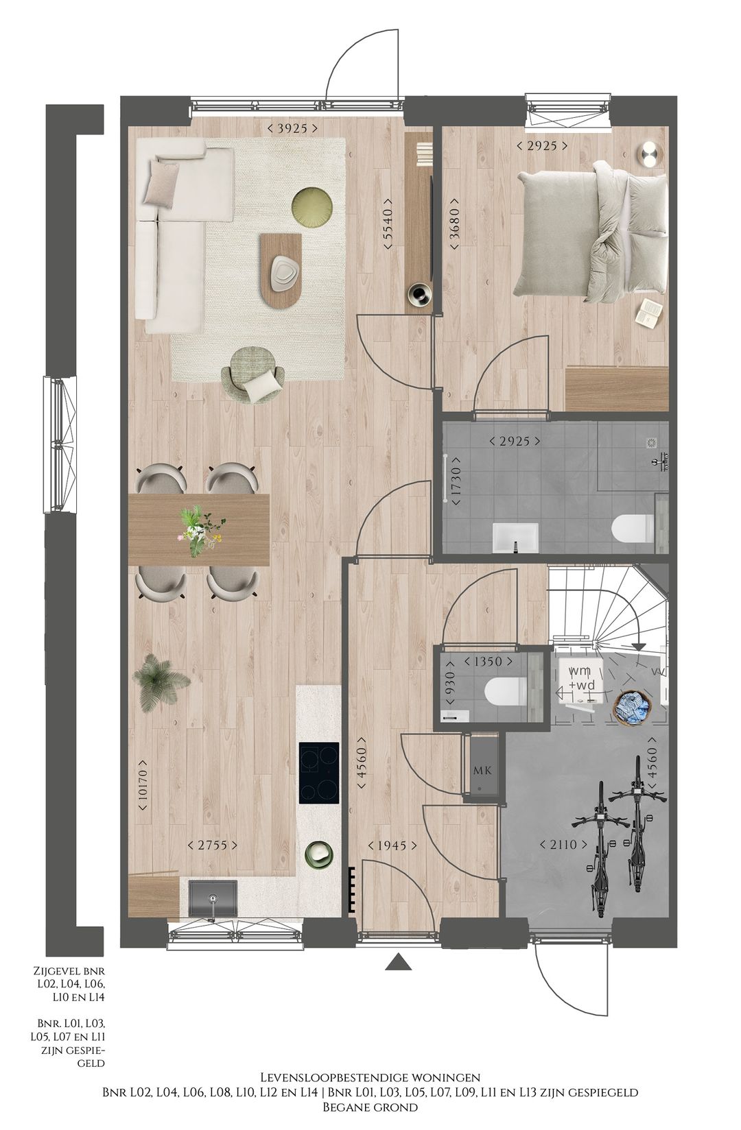 Foto 10 van Volharding Marum - levensloopbestendig wonen