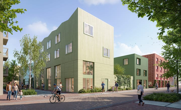 Foto van Spoorhuis Tussenwoning