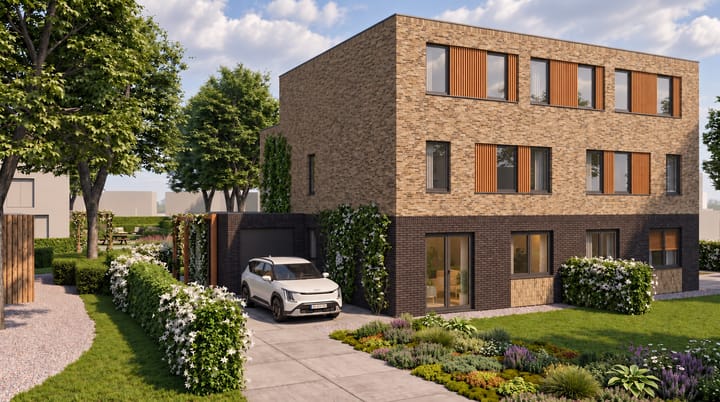 Foto van Woning | bouwnummer 1 2-onder-1-kapwoning