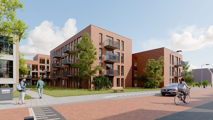 Foto van Appartement blok A, type 3 Portiekflat