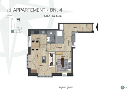 Appartement (Bouwnr. 4)