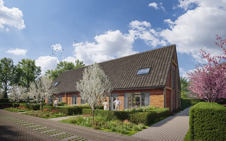 Foto van Drie-onder-een-kapwoning Hoekwoning