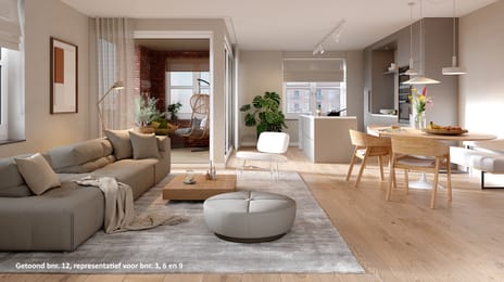 Foto 5 van De 3 Baarsjes - 12 appartementen