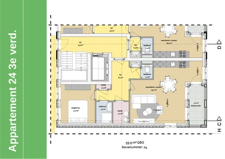 Plan Lindepoort (Bouwnr. 24)