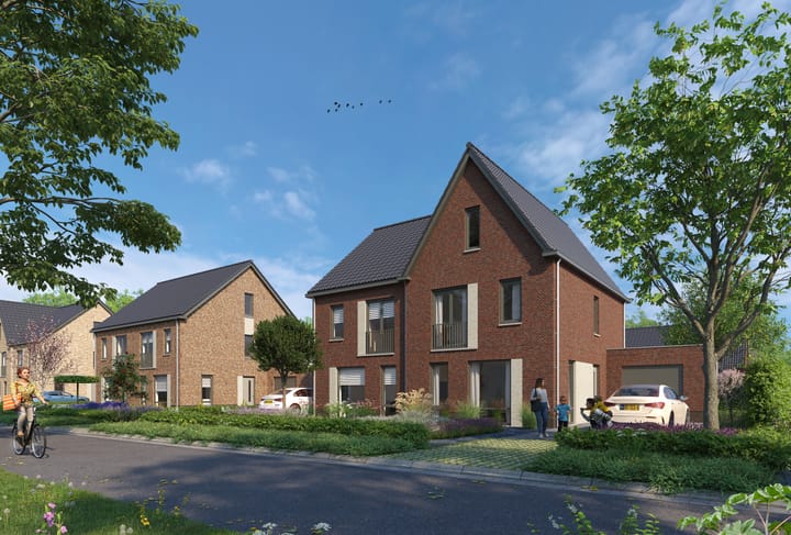 Foto van Twee-onder-een-kapwoningen type H 2-onder-1-kapwoning
