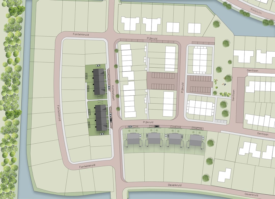 Foto 10 van Flore | 8 twee-onder-een-kapwoningen | 8 levensloopwoningen