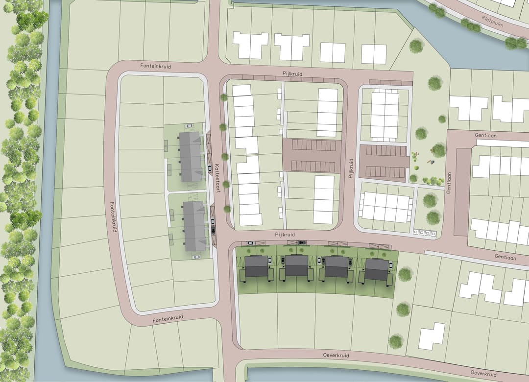 Foto 5 van Flore | 8 twee-onder-een-kapwoningen | 8 levensloopwoningen