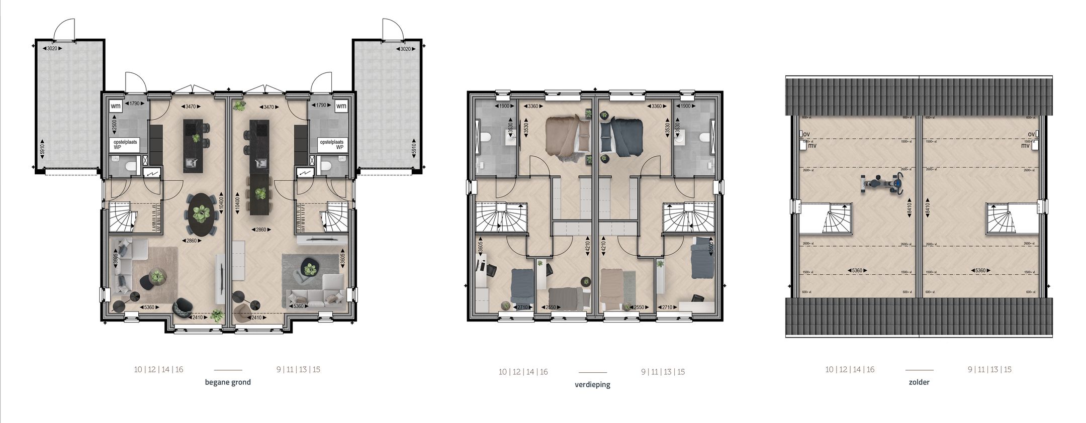 Foto 6 van Flore | 8 twee-onder-een-kapwoningen | 8 levensloopwoningen