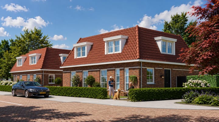 Foto van Twee-onder-één-kapwoningen 2-onder-1-kapwoning