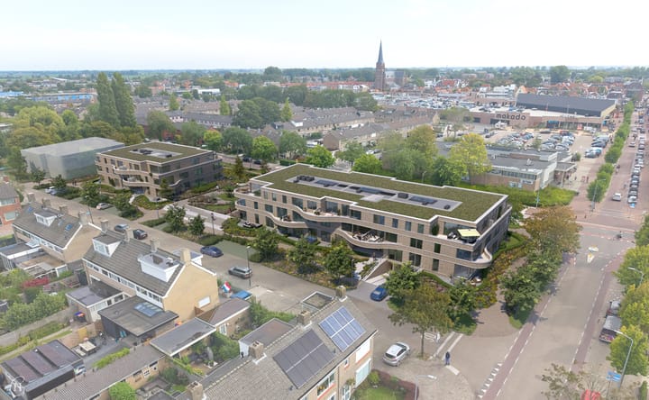 Foto van Type D – Vierkamer hoekappartement Portiekflat