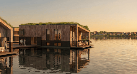Drijvende woning | type B (Bouwnr. 4)