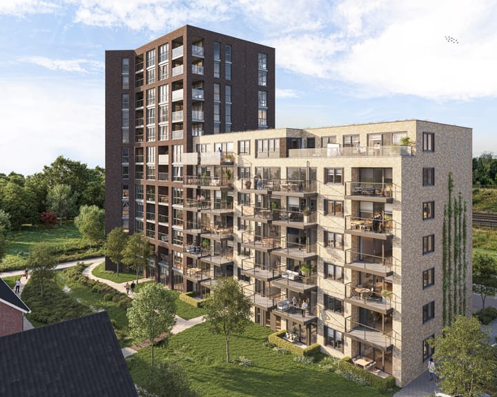 Image of Tweekamer appartement Apartment with shared street entrance