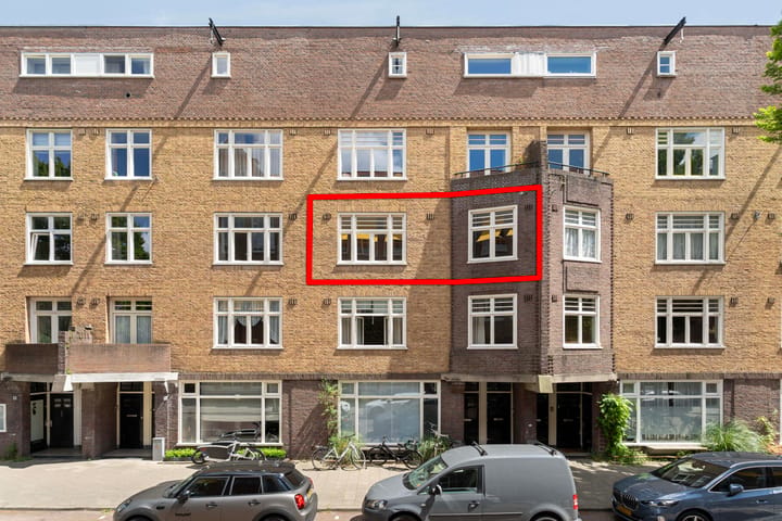 Appartement te koop: Chasséstraat 54-2, Kortenaerkwartier Amsterdam