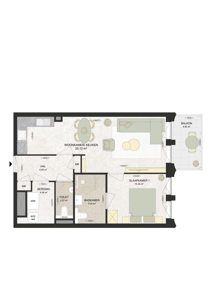 Image of C2 Apartment with shared street entrance