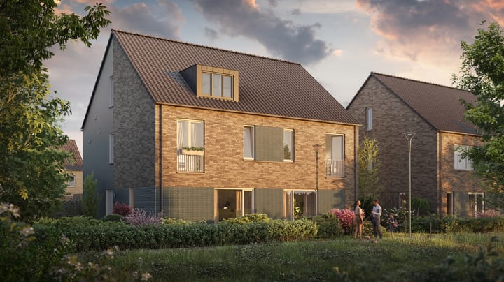 Foto van Twee-onder-één kapwoningen 2-onder-1-kapwoning