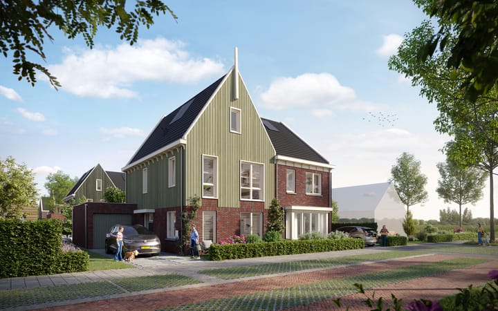 Foto van Twee-onder-één kapwoning 2-onder-1-kapwoning