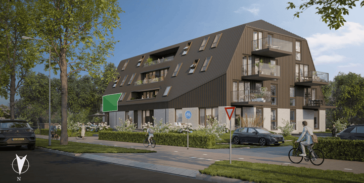 Foto van 2-kamer appartement Bovenwoning