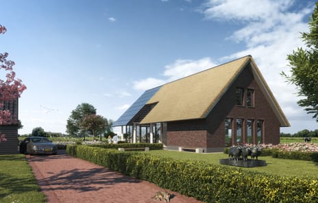 Kavel met bebouwing (Bouwnr. De Hoeve)
