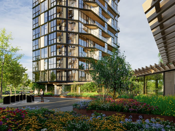 Image of Type E - SAKURA - Nobu Residences Park Meadows Apartment with shared street entrance