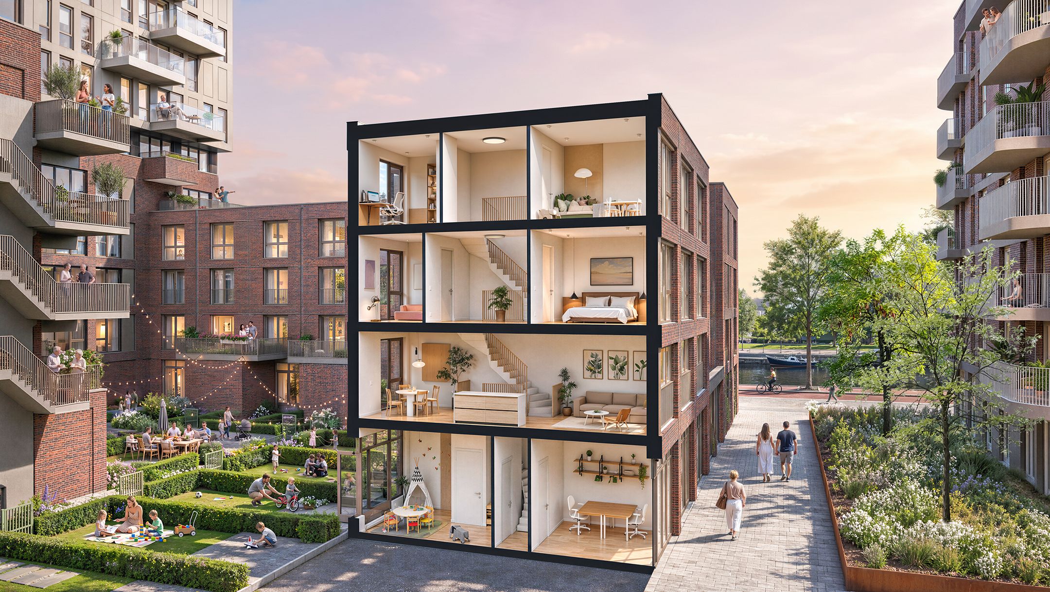 Foto van Nijderbij - Herenhuizen (Park West)