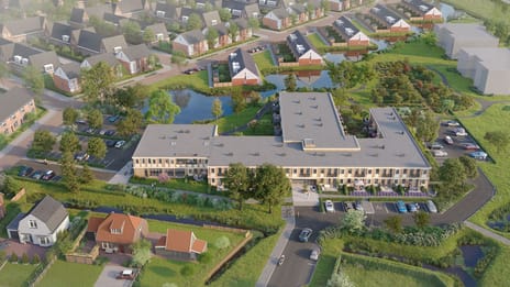 Appartement met balkon (2 kamers) (Bouwnr. 38)