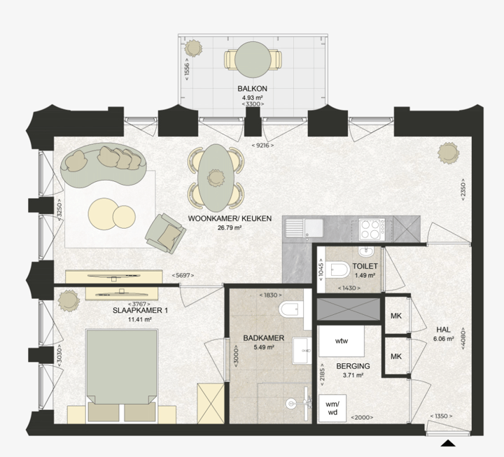 Image of D Apartment with shared street entrance