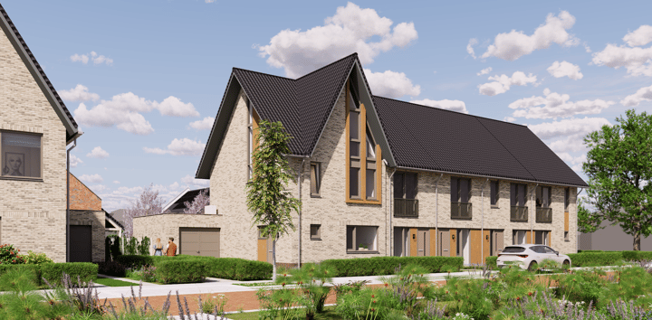 Foto van Blok 2 - Hoekwoningen Hoekwoning