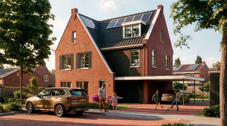 Vrijstaande villa XXL (Bouwnr. 001)