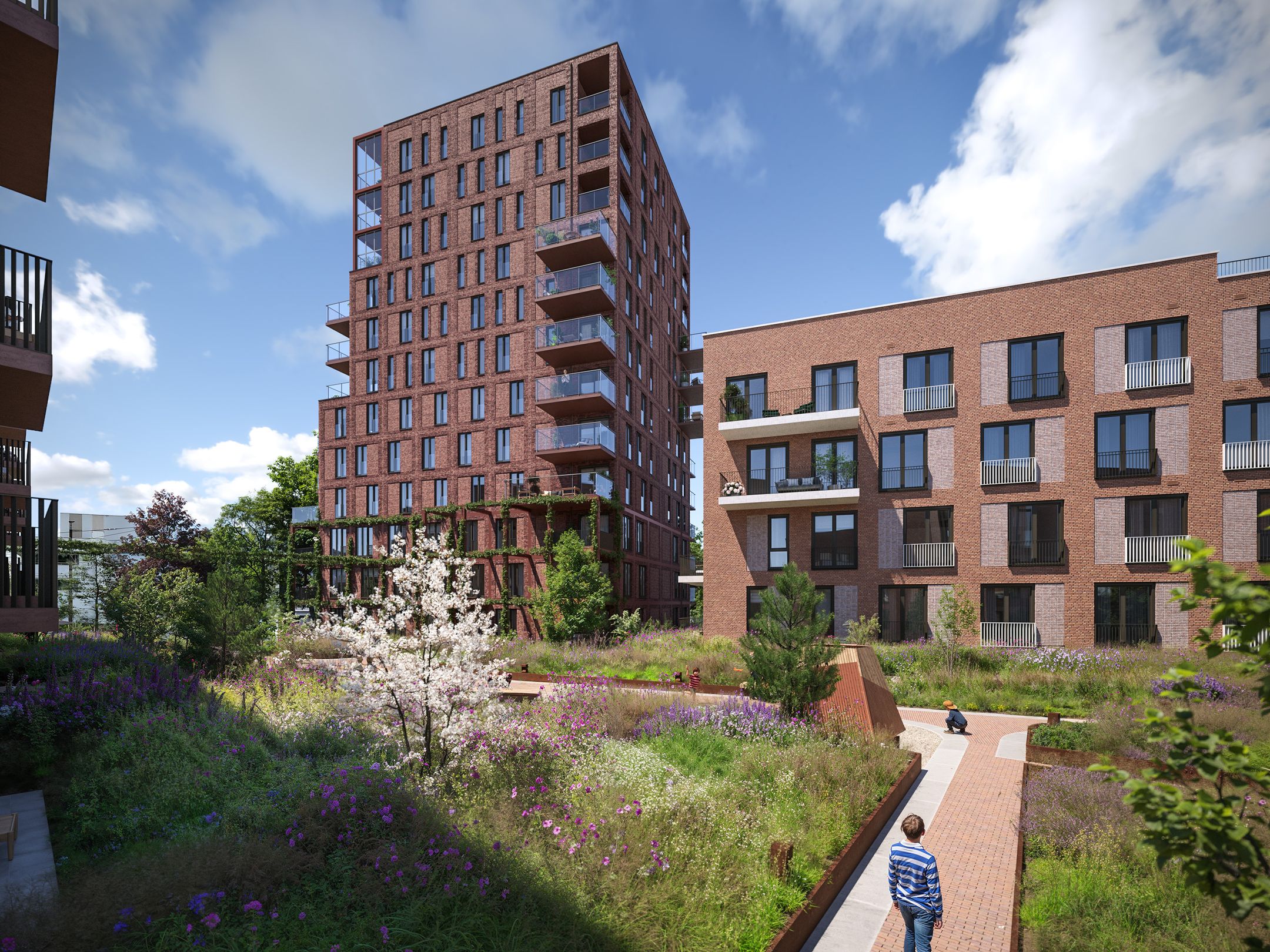 Foto 10 van Springfield, 74 appartementen en 12 stadsvilla's