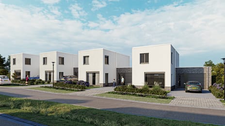 4 vrijstaand geschakelde woningen (Bouwnr. 29)