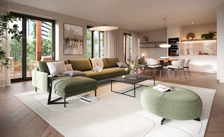 Foto van Type F Portiekflat