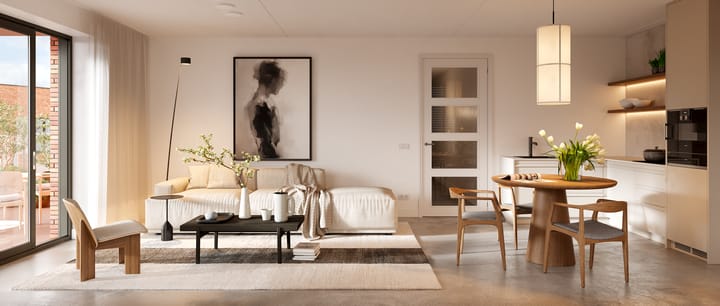 Foto van Type C Portiekflat