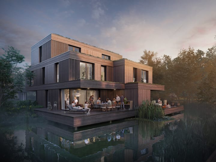 Foto van Geschakelde Kreekvilla Royale Tussenwoning