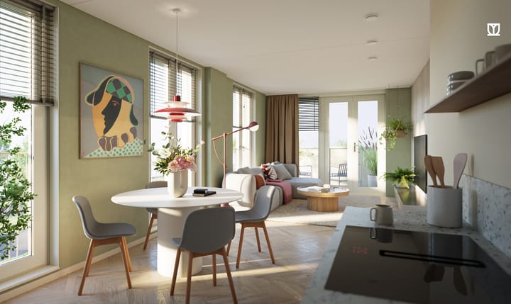 Foto van BASE | Koopappartement Type O/S | Blok A Portiekflat