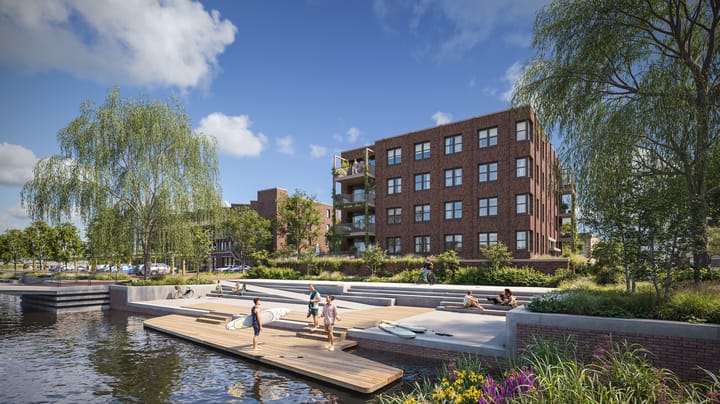 Foto van Haven Portiekflat