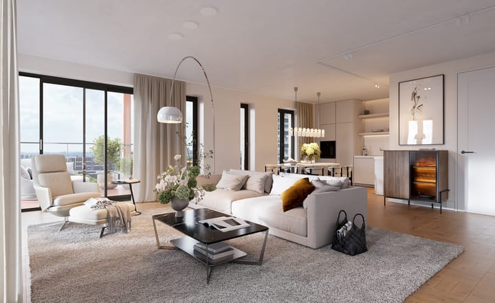 Foto van Type G Portiekflat