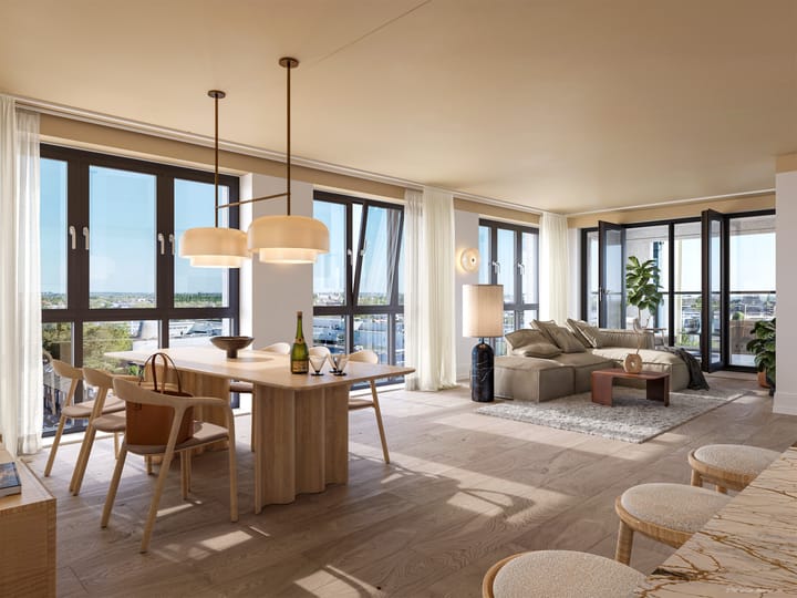 Foto van Appartementen 8e-9e verdieping Portiekflat