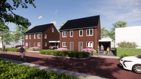 Twee-onder-een-kapwoning (Bouwnr. 2)