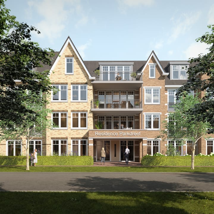 Foto van Parkappartement Portiekflat