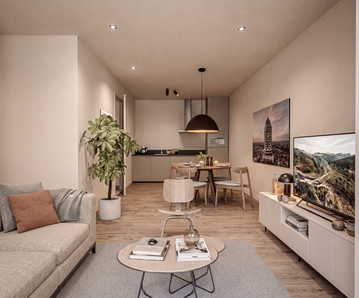 Foto van 3-kamerappartement Portiekwoning