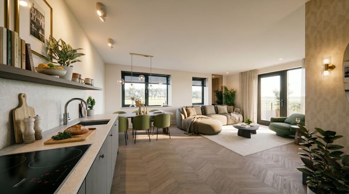 Foto van Exclusief Portiekflat