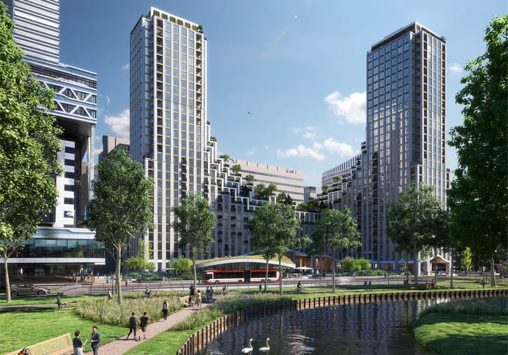 Foto van KJ Den Haag - Fase 1 - 3 kamer appartement Portiekflat