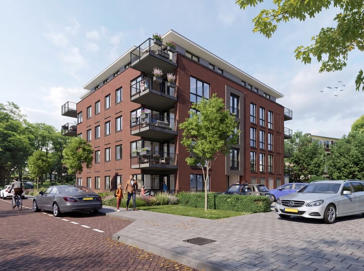 Foto van Appartement B Portiekflat