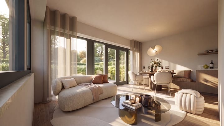 Foto van Tweekamerappartement royaal Portiekflat